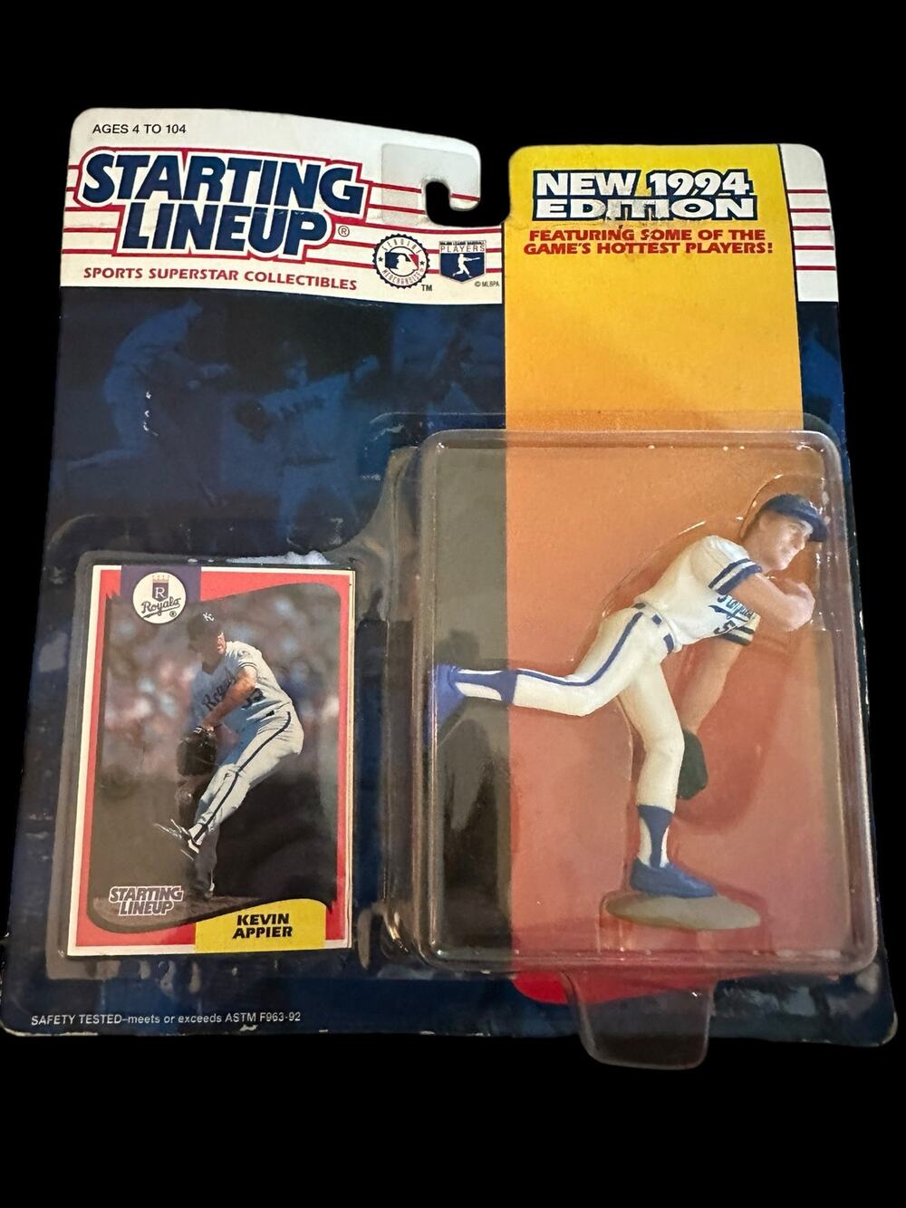 Starting Lineup Kevin Appier Kansas City Royals 1993 Vintage